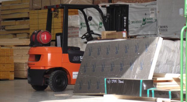 gas forklift counterbalance