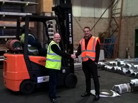 West Mercia LPG Daewoo Fork Truck