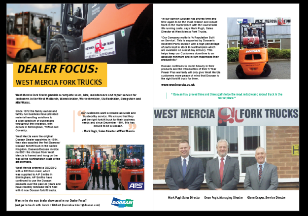 West Mercia Doosan World West Mercia Doosan World