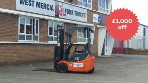 Black FriYay Forklift Discount