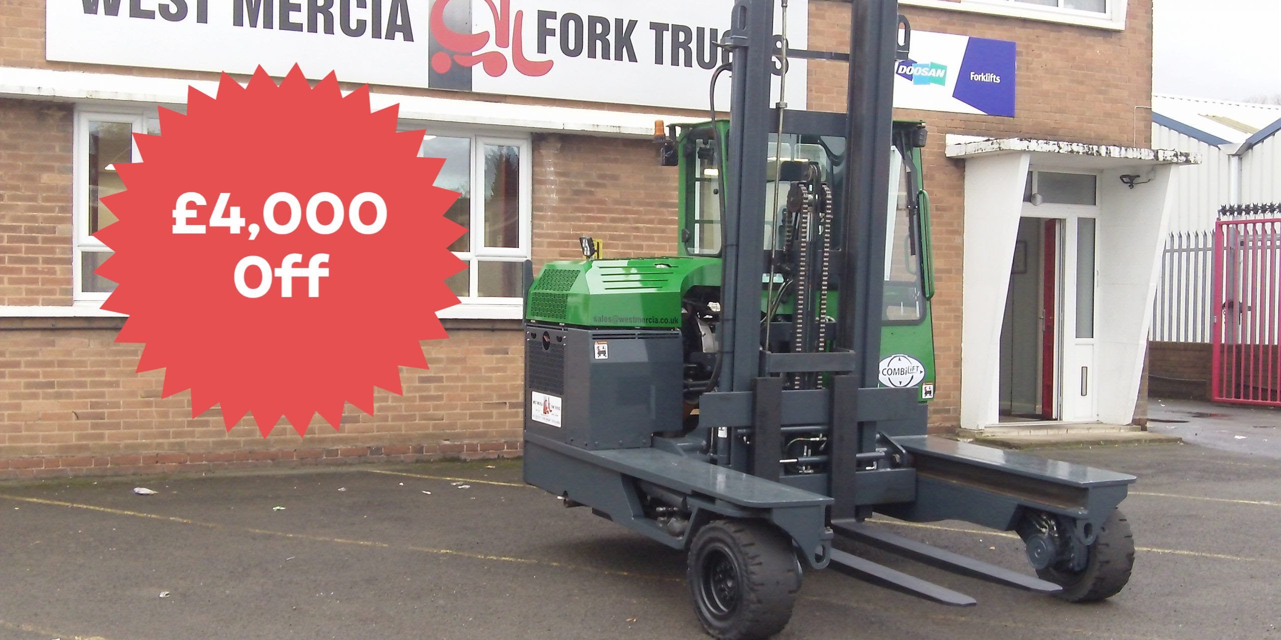 Black FRI-Yay Forklift Offer