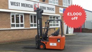 Black FriYay Off on Forklift