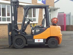 Doosan G35c forklift